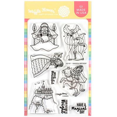 Waffle Flower Stempel - Magical Birthday